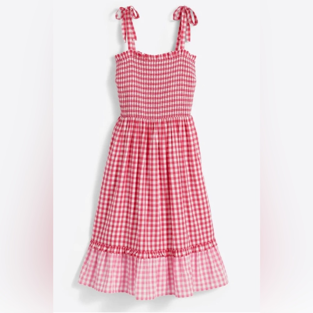 Draper James Pink Gingham Dress- NWT
